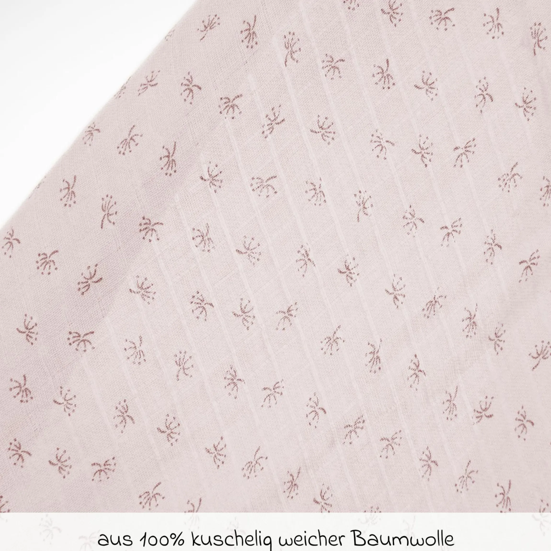 2-tlg. Puck- und Stilltuch-Set aus 100% Organic Bio-Baumwolle GOTS - Lil Planet - Rosa