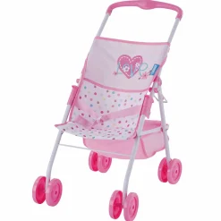 3-tlg. Puppenset - Babywippe, Buggy & Puppe (36 cm) - Love Heart