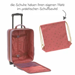 2-tlg. Reise-Set - inkl. Trolley + Washbag - Adventure Dragonfly