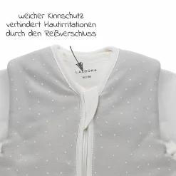 2-tlg. Schlafsack-Set - Dots - Light Taupe - Gr. 62/68