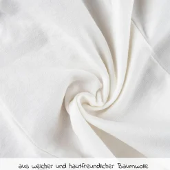 8-tlg. Schlummer-Set - Nestchen + 3 Bodys + Strampelsack + 3 Kratzfäustlinge - Grau Weiß