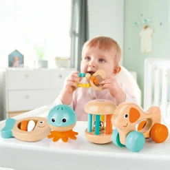 5-tlg. Sensorik-Set / Geschenk-Set ab Geburt