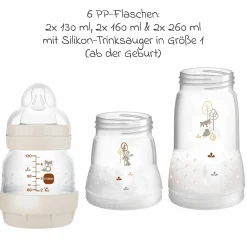 7-tlg. Starter-Set Easy Start Anti-Colic - Beige