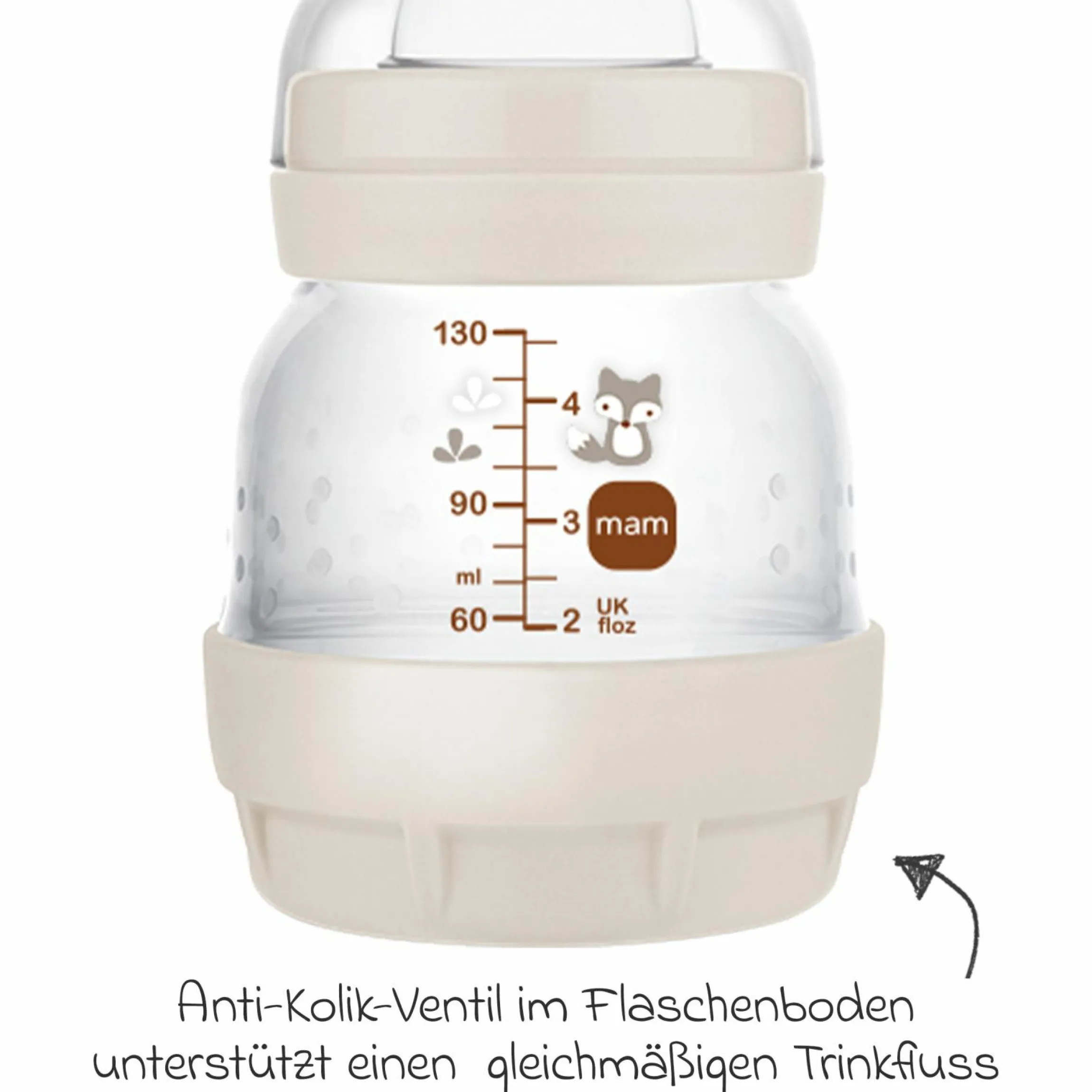 7-tlg. Starter-Set Easy Start Anti-Colic - Beige
