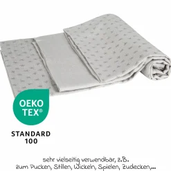 3-tlg. Windeln-Set aus 100% Organic Bio-Baumwolle GOTS - Lil Planet - Grau