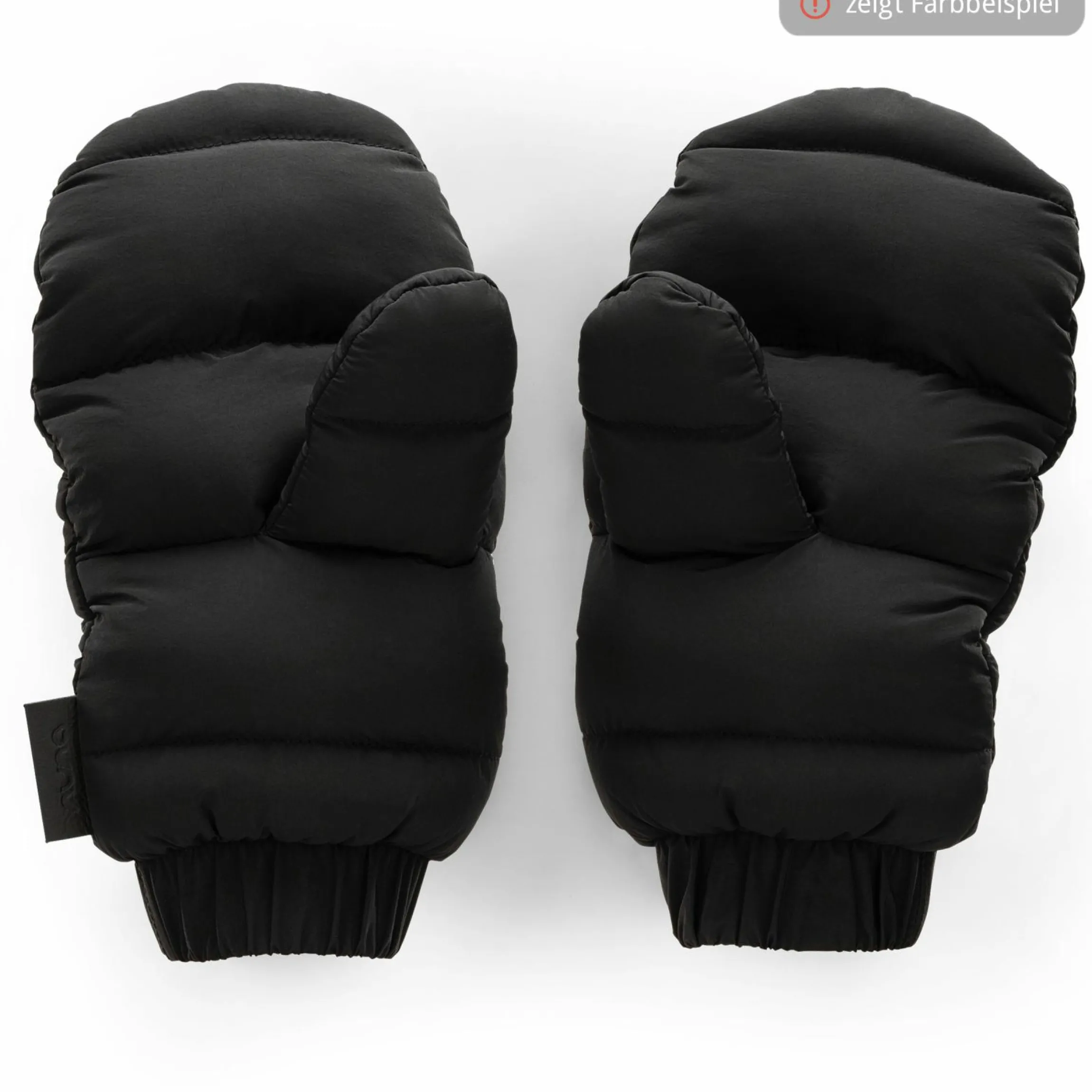 2-tlg. Winter-Kinderwagen-Set mit Fußsack und Handschuhe - Thunder