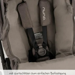 2-tlg. Winter-Kinderwagen-Set mit Fußsack und Handschuhe - Thunder