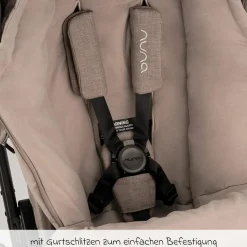 2-tlg. Winter-Kinderwagen-Set mit Fußsack und Handschuhe - Cedar