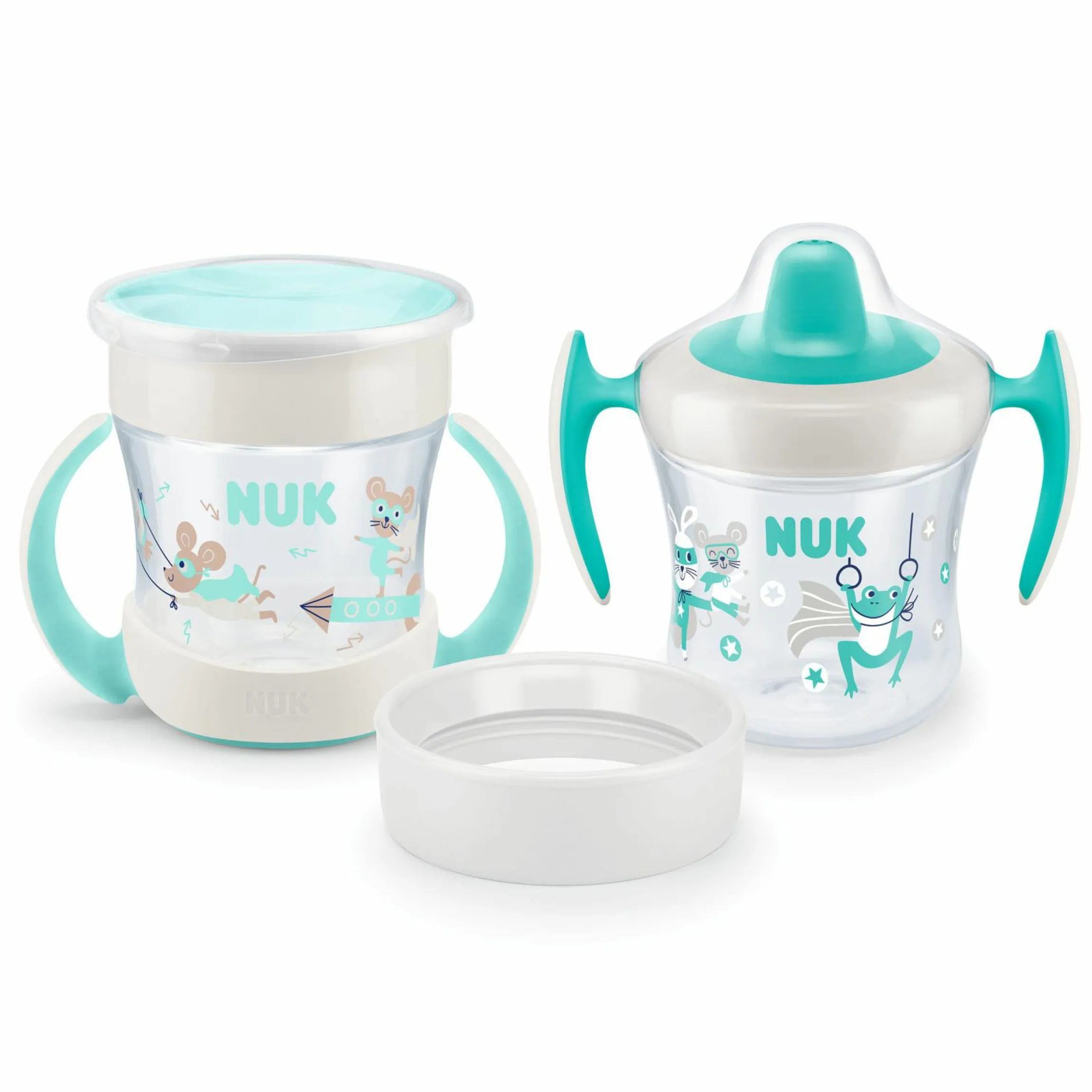 3-tlg.Trinklern-Set Evolution - Mini Cups 3in1 - Neutal