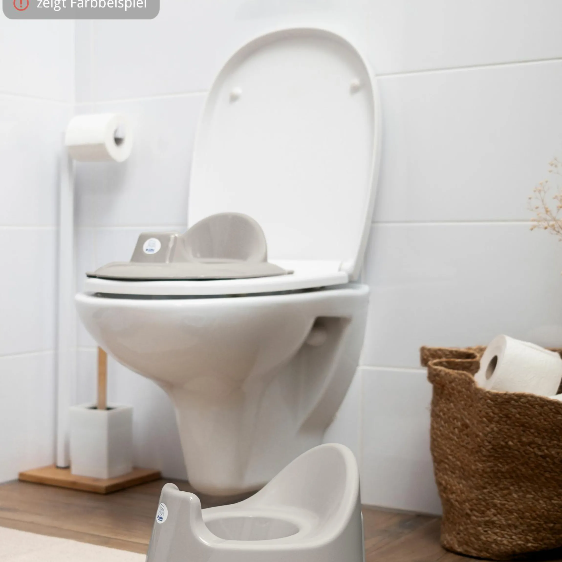 Toilettensitz Tilo - Mistletoe White