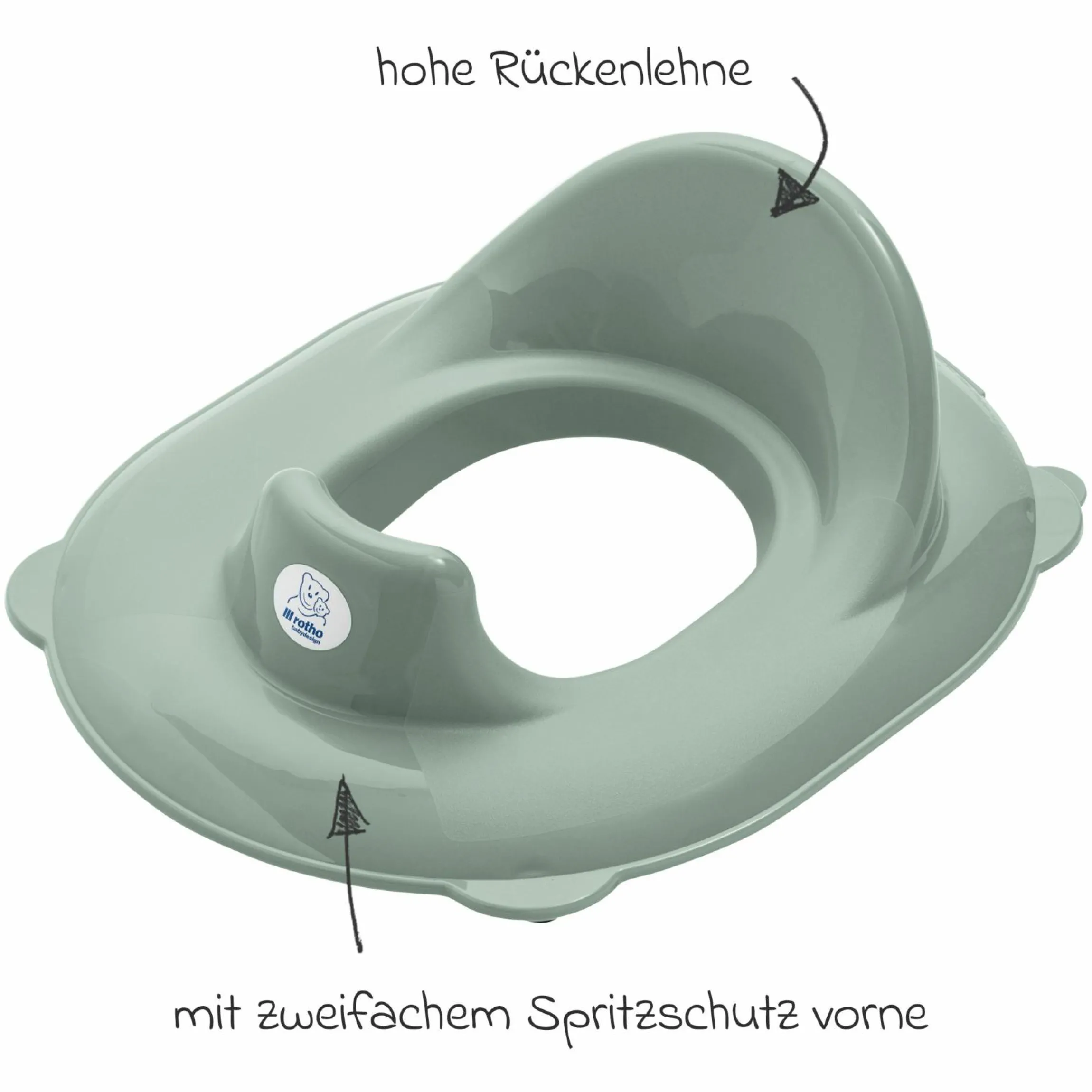 Toilettensitz Tilo - Sage Green