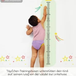 Töpfchen-Trainingshose - Revolutionäre wiederverwendbare Windelhose - Knurr - Gr. 2-3 Jahre