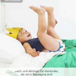Töpfchen-Trainingshose - Revolutionäre wiederverwendbare Windelhose - Knurr - Gr. 2-3 Jahre