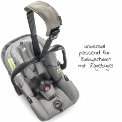 Tragegurt für Babyschale - Grau
