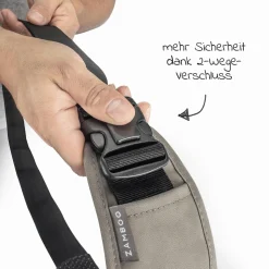 Tragegurt für Babyschale - Grau