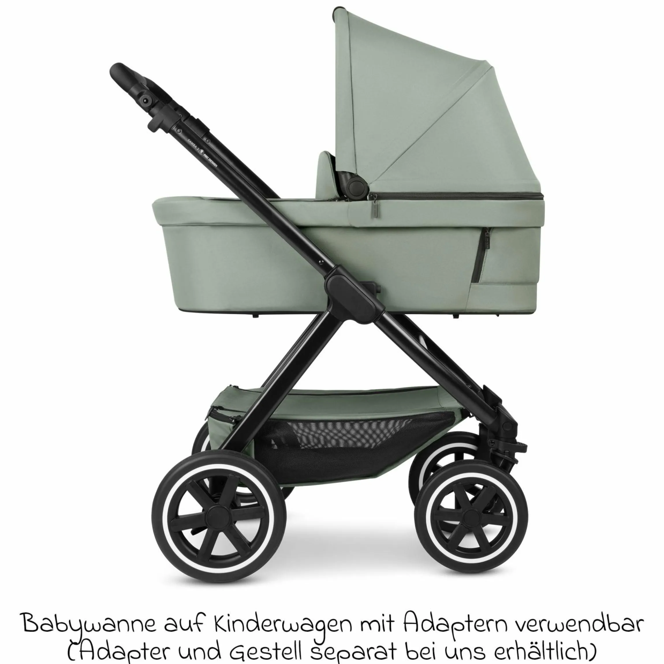 Tragewanne für Neugeborene - passend für Zoom, Samba und Salsa Run - Pine - Kollektion 2025