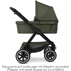 Tragewanne für Neugeborene - passend für Zoom, Samba und Salsa Run - Pure - Avocado - Kollektion 2025
