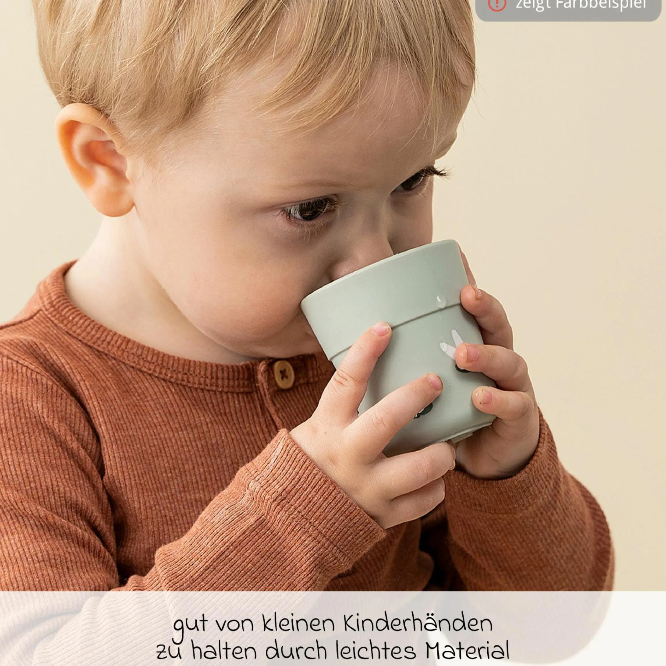 Trinkbecher Foodie - Elphee - Blau