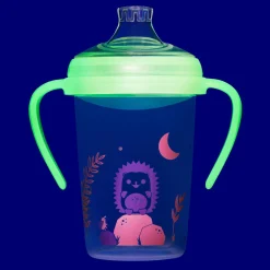 Trinklernbecher / Schnabeltasse mit Silikon-Schnabel 270 ml - Igel