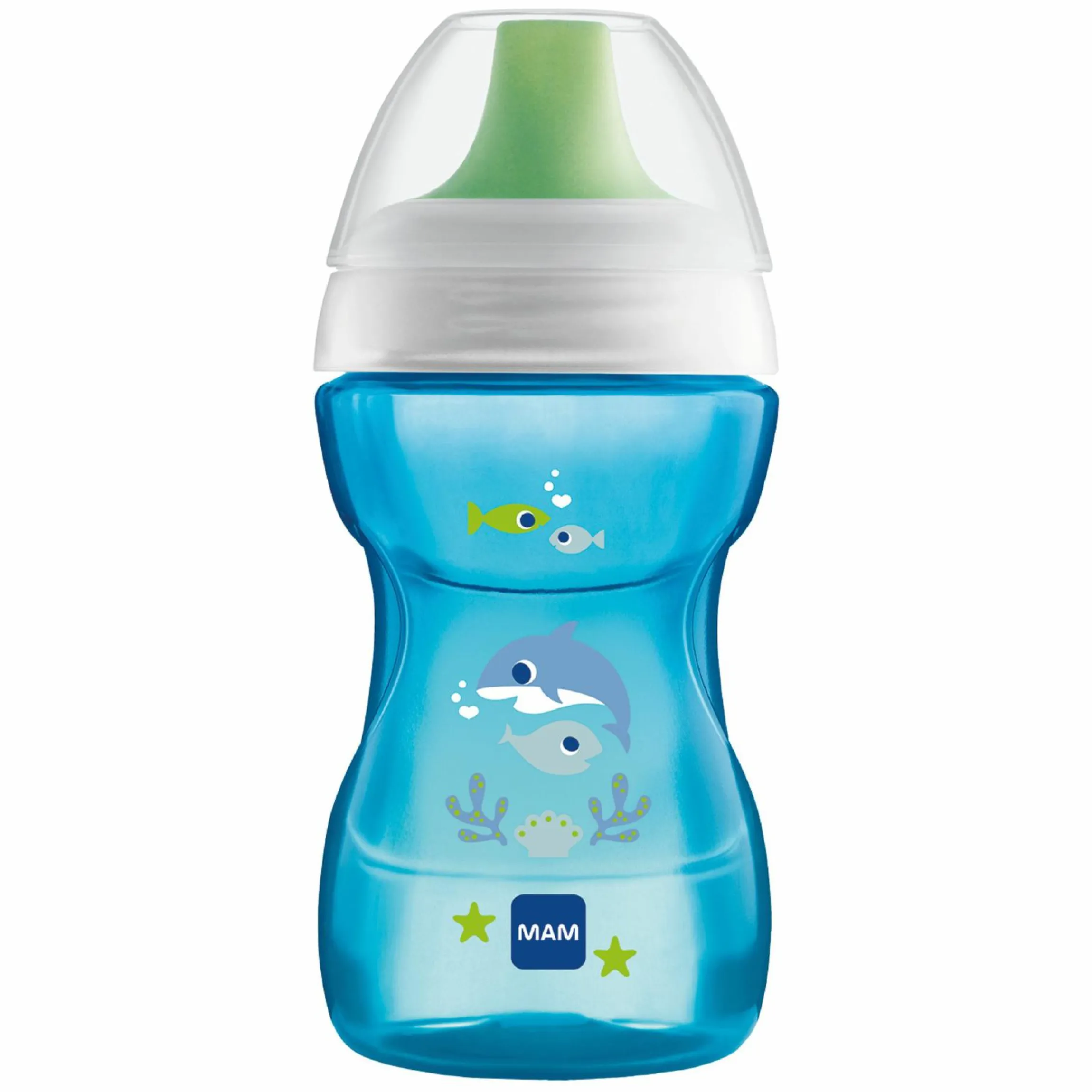 Trinklernbecher Fun to Drink Cup 270 ml - Delfin - Blau