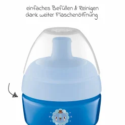 Trinklernbecher Sports Cup 330 ml - Elefant - Blau