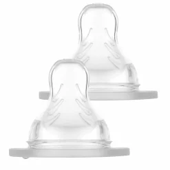 Trinksauger 2er Pack - SkinSoft Silikon Gr.4 tropffrei