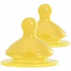 Trinksauger 2er Pack Cherry green - Latex Gr. M - mittlerer Nahrungsfluss