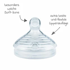 Trinksauger 2er Pack for Nature - Silikon Gr. M