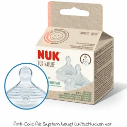 Trinksauger 2er Pack for Nature - Silikon Gr. L