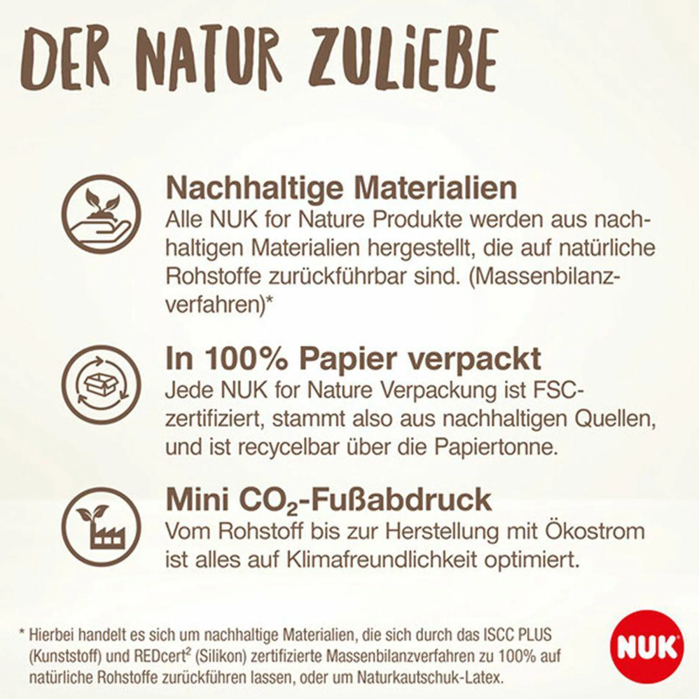 Trinksauger 2er Pack for Nature - Silikon Gr. S