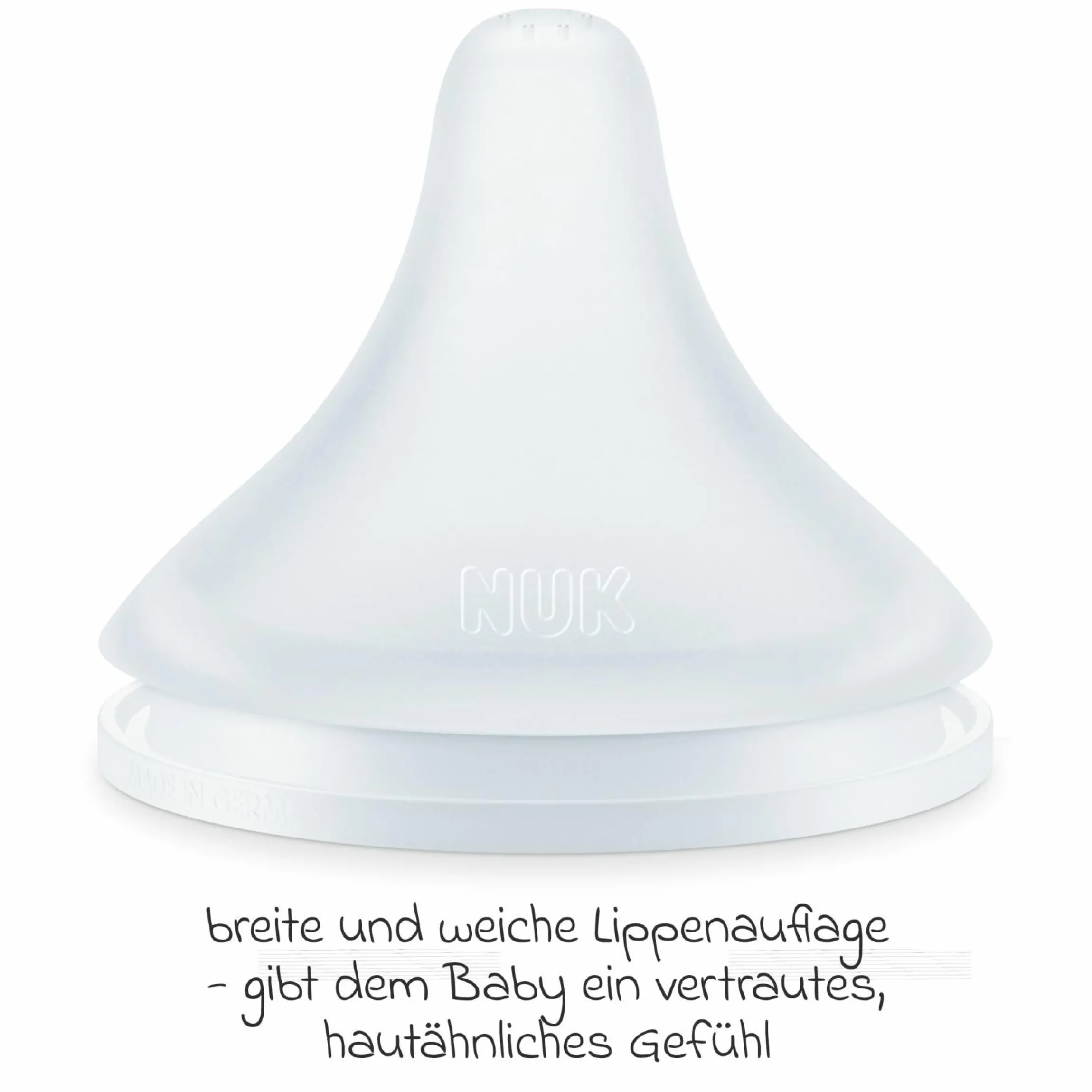 Trinksauger 2er Pack Perfect Match Silikon - Gr. M (ab 3 Monate)