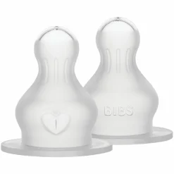 Trinksauger 2er Pack Silikon Bottle Nipple - mittlerer Nahrungsfluss