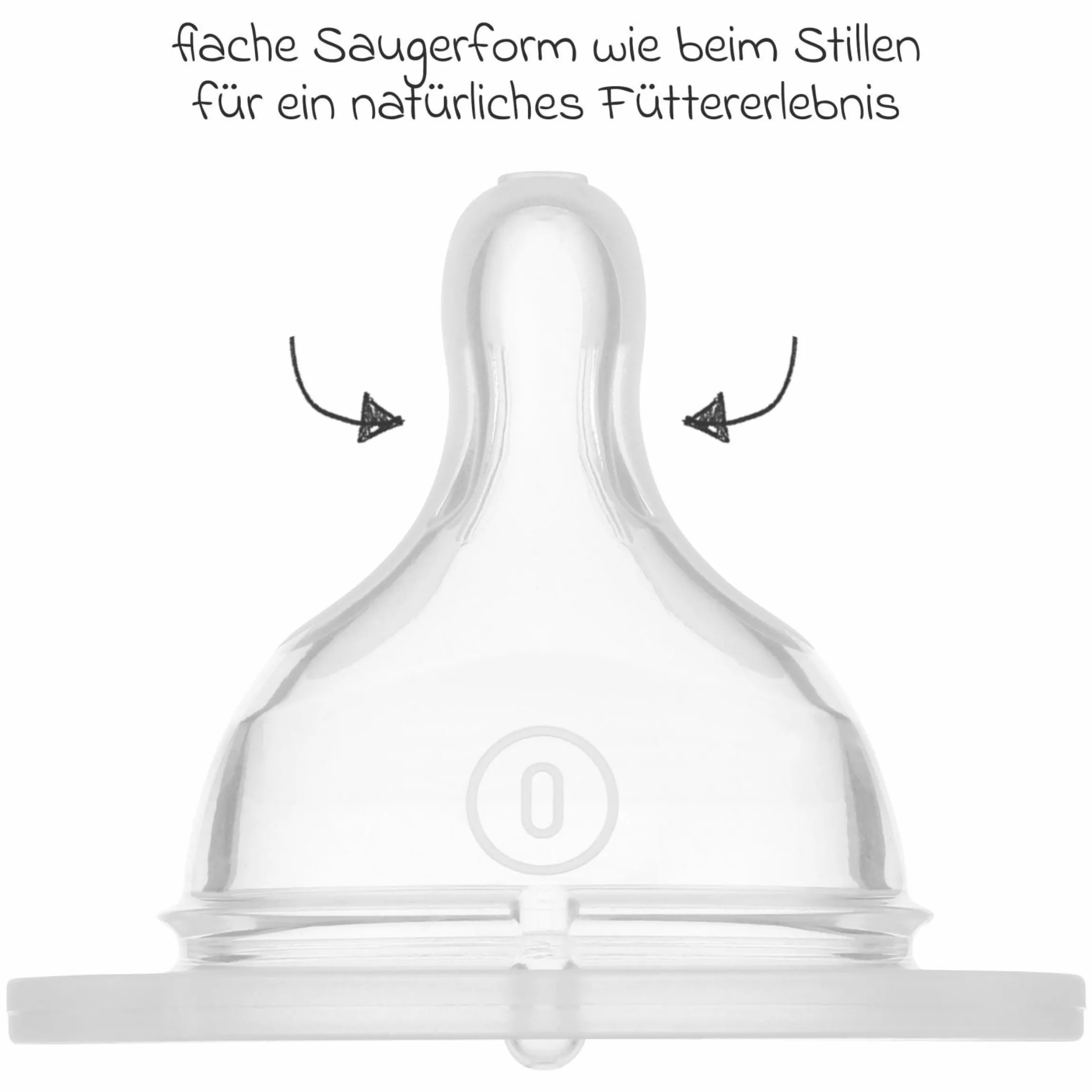 Trinksauger 2er Pack SkinSoft Silikon - Gr. 0
