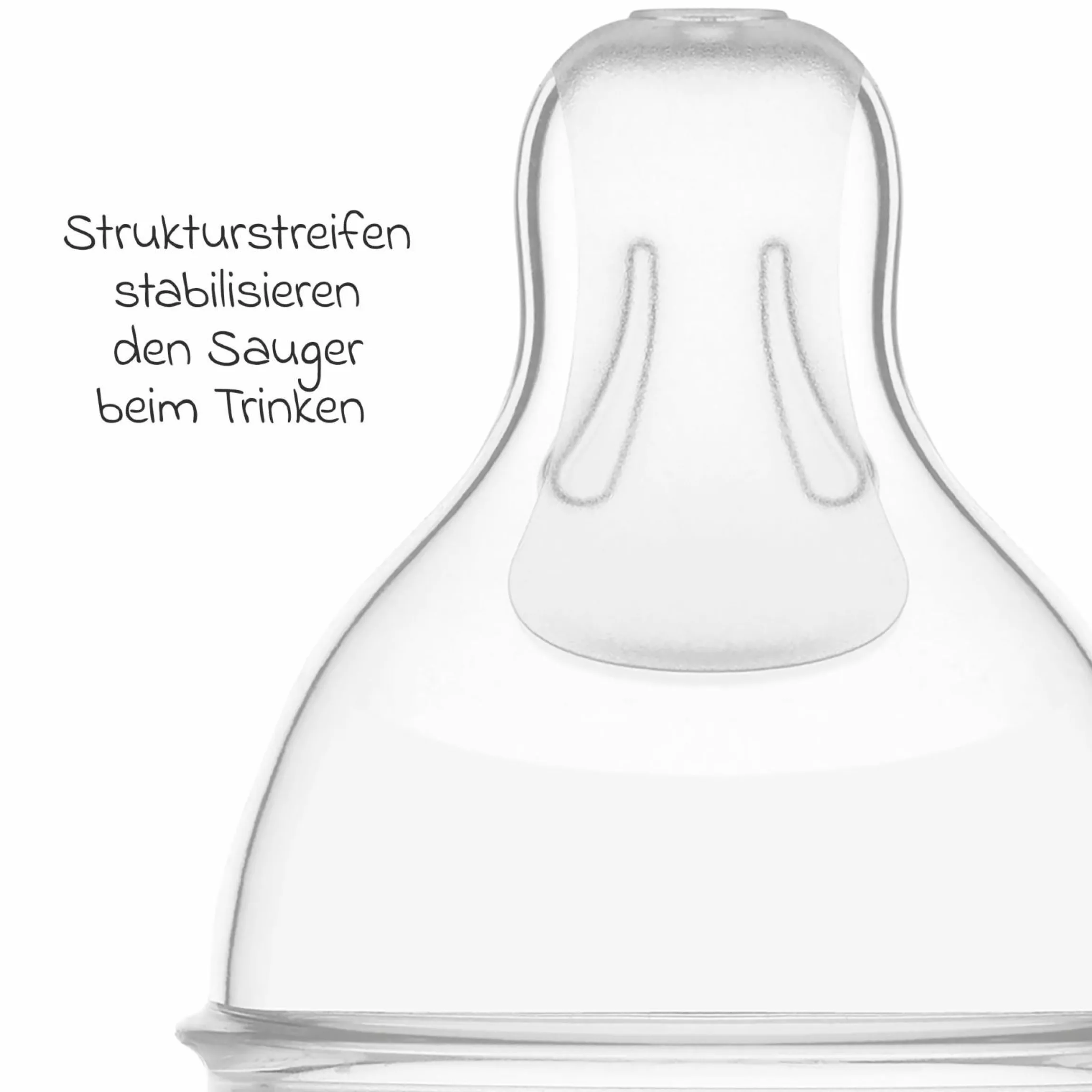 Trinksauger 2er Pack SkinSoft Silikon - Gr. 0