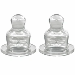 Trinksauger 2er Pack Standard - Silikon - Gr. 2 M (Milch)
