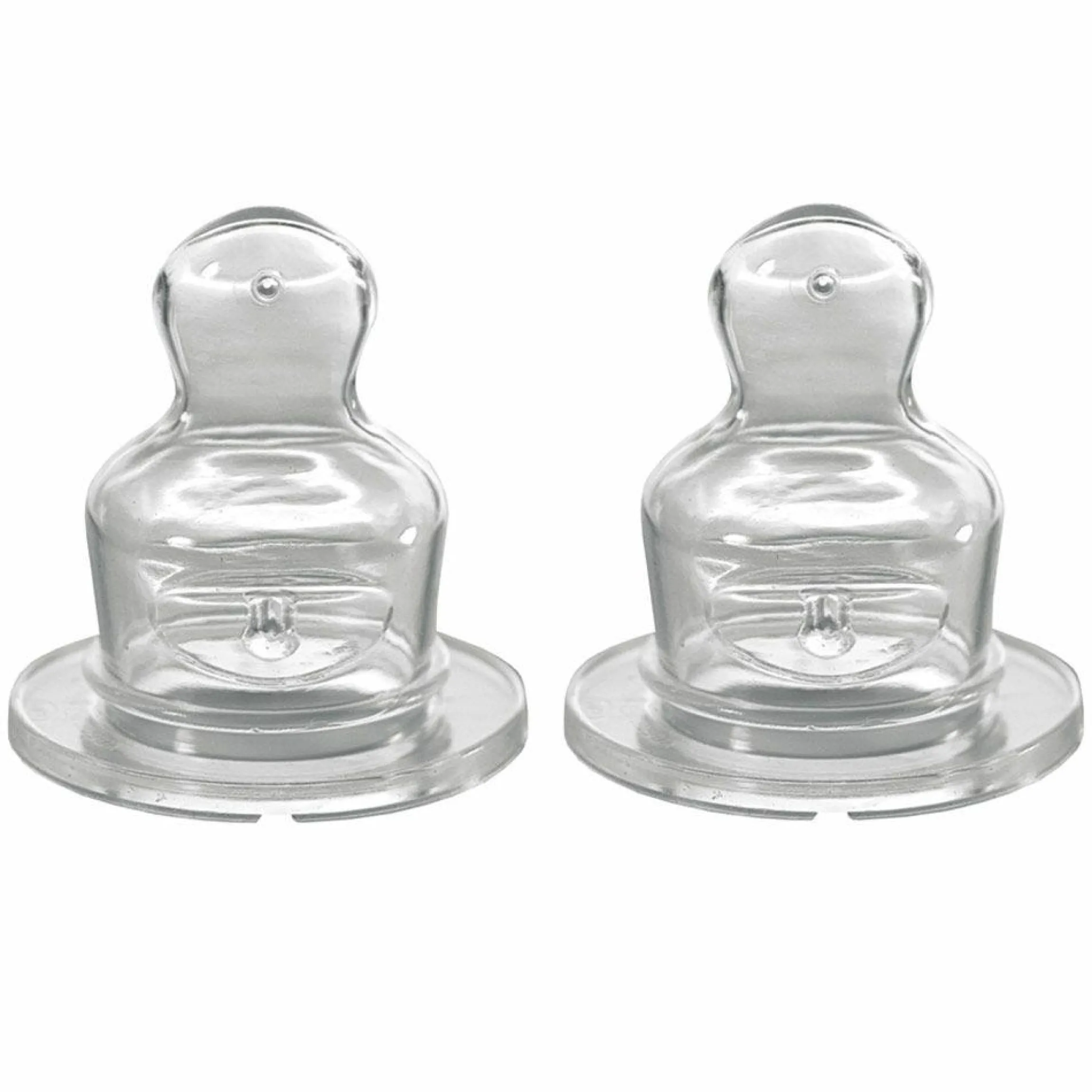 Trinksauger 2er Pack Standard - Silikon - Gr. 2 M (Milch)