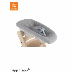 Tripp Trapp® Newborn Set (Neugeborenenset mit verstellbarem Winkel und Spielzeughalter) - Grey / Grau