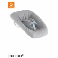 Tripp Trapp® Newborn Set (Neugeborenenset mit verstellbarem Winkel und Spielzeughalter) - Grey / Grau