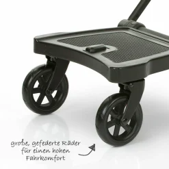 Trittbrett Kiddie Ride On 2 - Black - Kollektion 2025