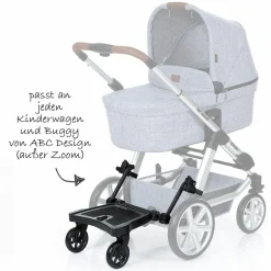 Trittbrett Kiddie Ride On 2 - Black - Kollektion 2025