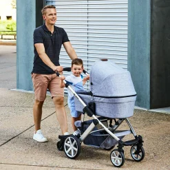 Trittbrett Kiddie Ride On 2 - Black - Kollektion 2025