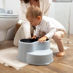 Tritthocker Tilo 2-stufig - Cappuccino