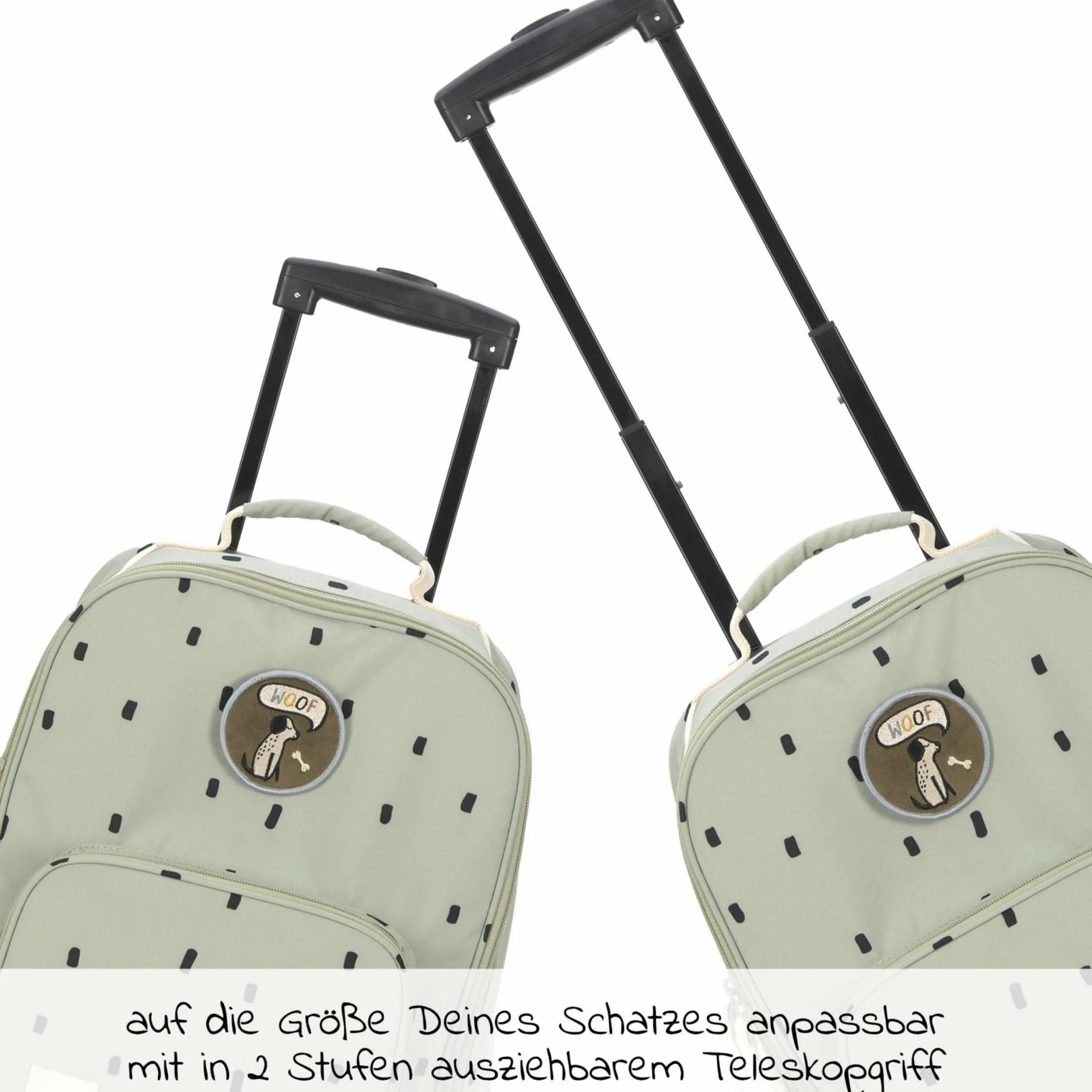 Trolley - Happy Prints - Light Olive