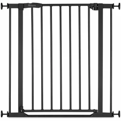 Türschutzgitter / Treppenschutzgitter Clear Step 2 (75-80 cm) - Black