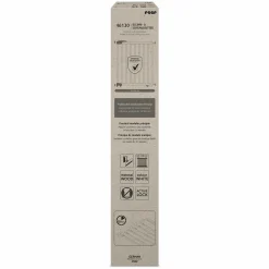 Türschutzgitter / Treppenschutzgitter (63 bis 106 cm) zum Klemmen oder Schrauben - Weiß