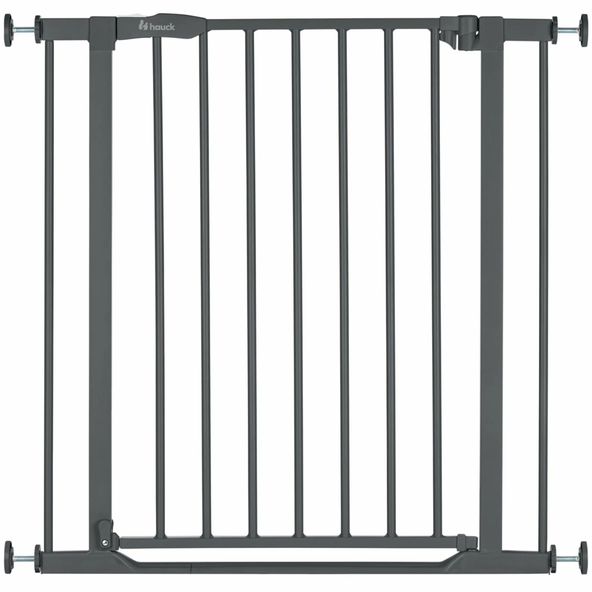 Türschutzgitter / Treppenschutzgitter Clear Step 2 (75-80 cm) - Dark Grey
