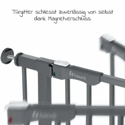 Türschutzgitter Clear Step Autoclose 2 - Dark Grey