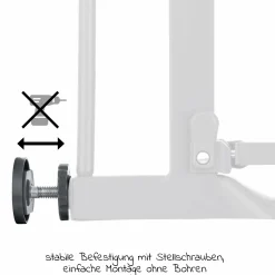 Türschutzgitter Clear Step Autoclose 2 - Dark Grey