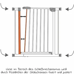 Türschutzgitter Clear Step Autoclose 2 - Dark Grey