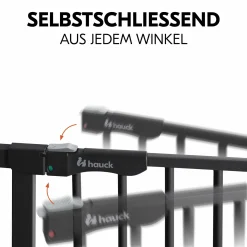 Türschutzgitter Clear Step Autoclose 2 - Black